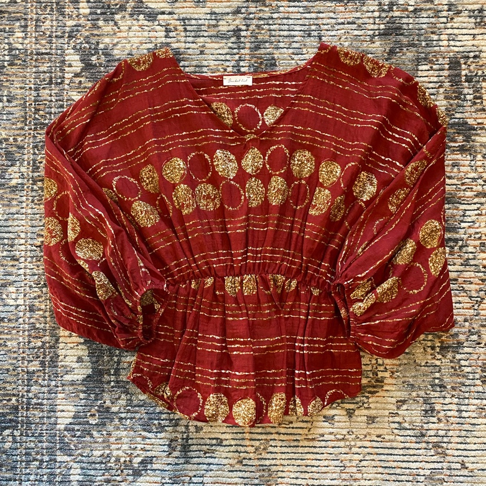Elastic Waist Top by Bucket List